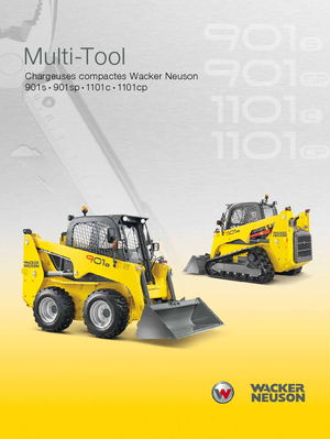 Minicargadoras Wacker Neuson 1101 c