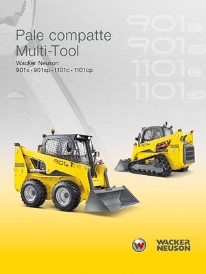 Minicargadoras Wacker Neuson 1101 c