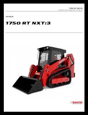 Minicargadoras Manitou 1750RT NXT:3