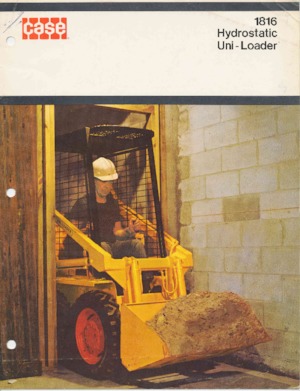 Minicargadoras Case 1816 