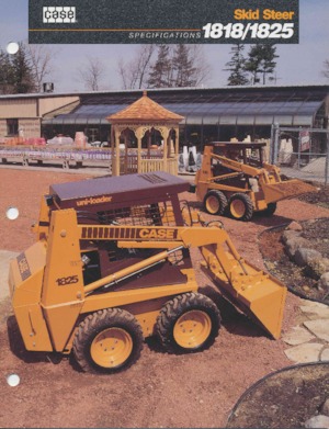 Minicargadoras Case 1825 