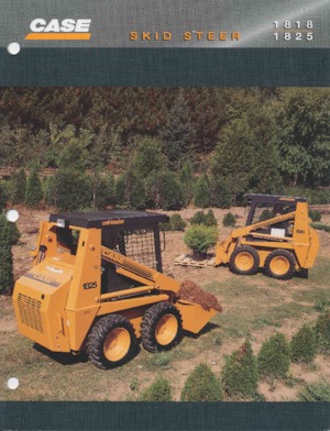 Minicargadoras Case 1825 