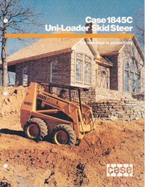 Minicargadoras Case 1845C 