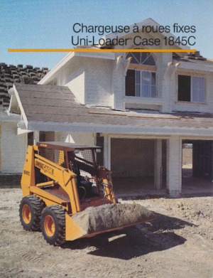 Minicargadoras Case 1845C 