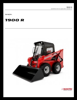 Minicargadoras Manitou 1900R