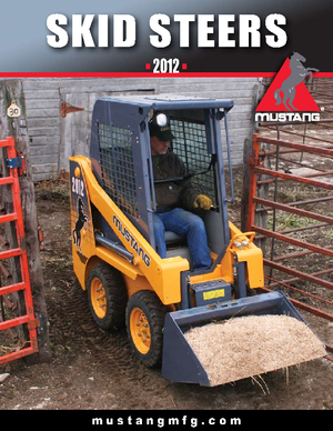 Minicargadoras Mustang 2012