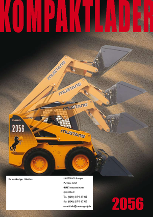 Minicargadoras Mustang 2056