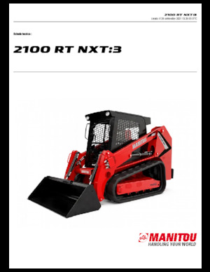 Minicargadoras Manitou 2100RT NXT:3