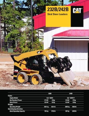 Minicargadoras Caterpillar 232B