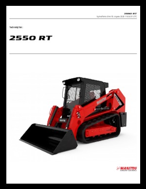 Minicargadoras Manitou 2550RT