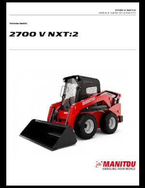Minicargadoras Manitou 2700V NXT:2