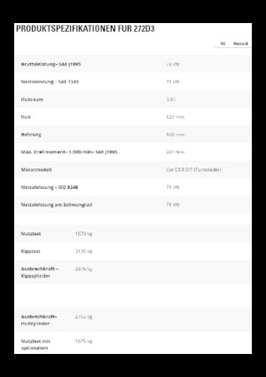 Minicargadoras Caterpillar 272D3
