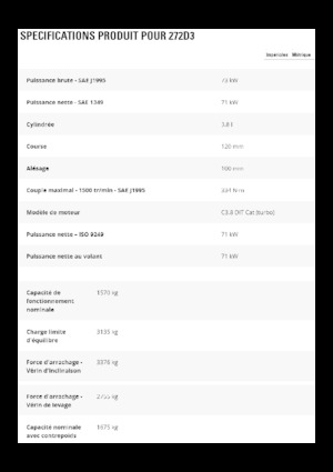 Minicargadoras Caterpillar 272D3