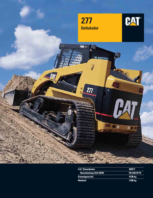 Minicargadoras Caterpillar 277