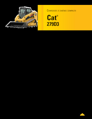 Minicargadoras Caterpillar 279D Serie 3 Deltalader