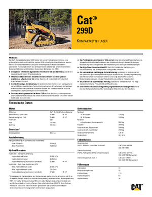 Minicargadoras Caterpillar 299D2 XHP