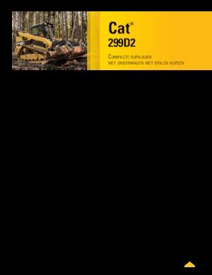 Minicargadoras Caterpillar 299D2