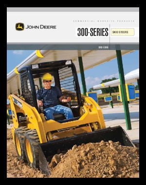 Retrocargadoras John Deere Construction 315