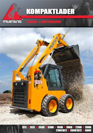 Minicargadoras Mustang 3300 V