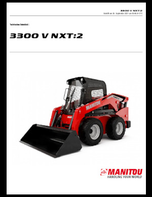 Minicargadoras Manitou 3300V NXT:2