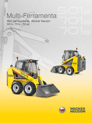 Minicargadoras Wacker Neuson 701 s
