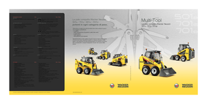 Minicargadoras Wacker Neuson 701 s
