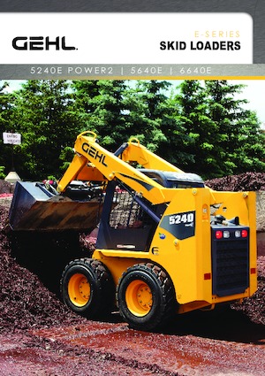 Minicargadoras Gehl 5640E