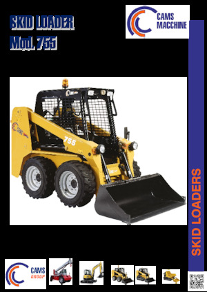 Minicargadoras Cams 755
