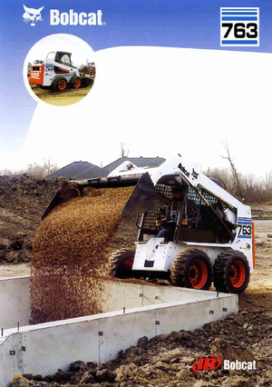 Minicargadoras Bobcat 763 F