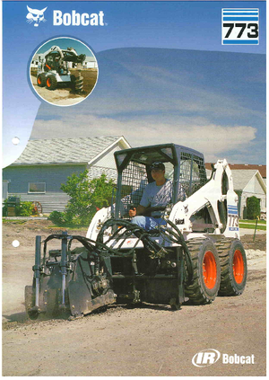 Minicargadoras Bobcat 773 G