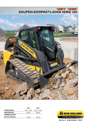 Minicargadoras New Holland C232