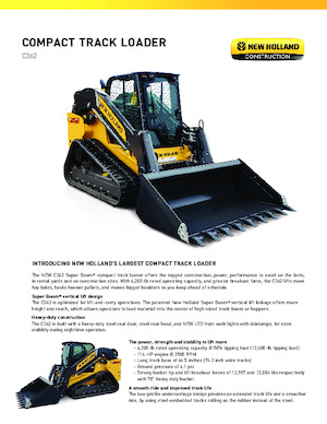 Minicargadoras New Holland C362