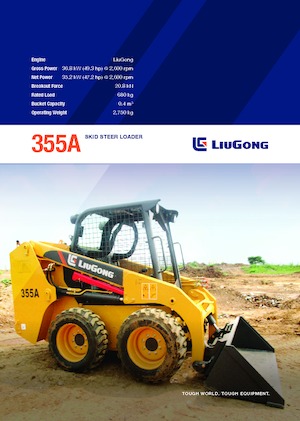 Minicargadoras Liugong 355A