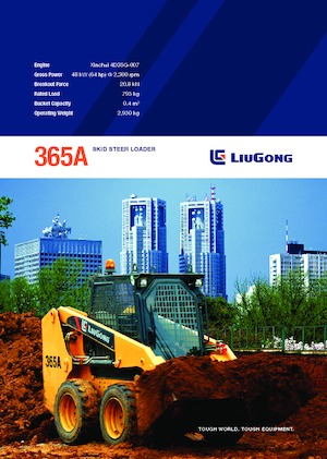 Minicargadoras Liugong 365A