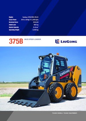 Minicargadoras Liugong 375B