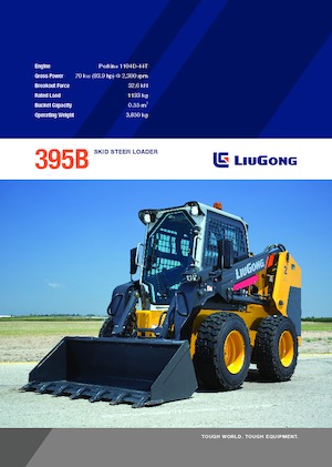 Minicargadoras Liugong 395B