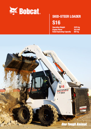 Minicargadoras Bobcat Earthforce S16