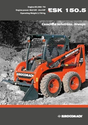 Minicargadoras Eurocomach ESK 150.5