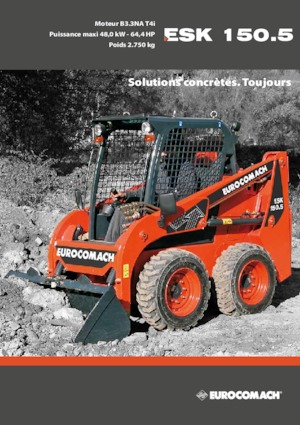 Minicargadoras Eurocomach ESK 150.5