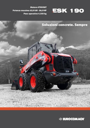 Minicargadoras Eurocomach ESK 190