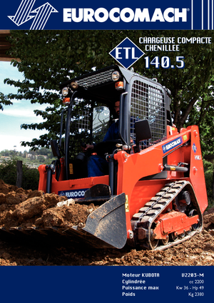 Minicargadoras Eurocomach ETL 140.5