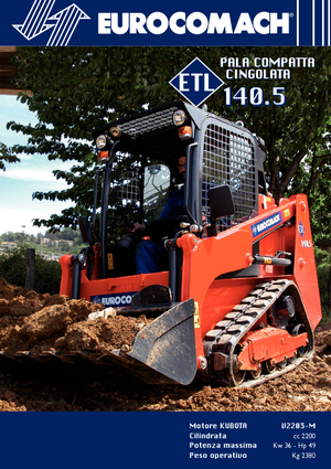 Minicargadoras Eurocomach ETL 140.5