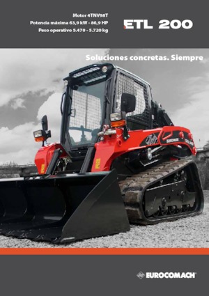 Minicargadoras Eurocomach 20 TL