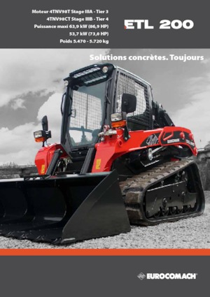 Minicargadoras Eurocomach 20 TL