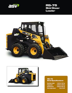 Minicargadoras ASV RS 75