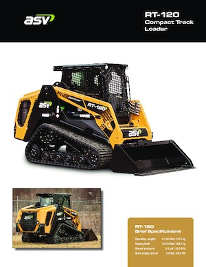 Minicargadoras ASV RT 120