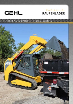 Minicargadoras Gehl RT 175 SXT Dual