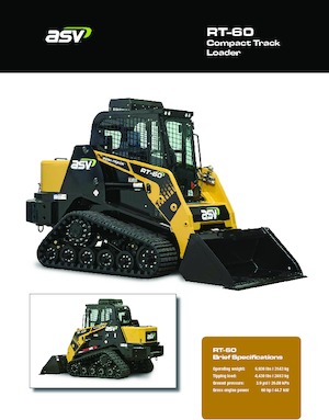 Minicargadoras ASV RT 60