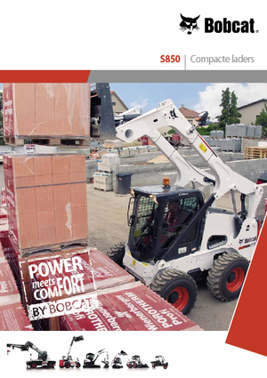 Minicargadoras Bobcat S850