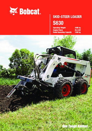 Minicargadoras Bobcat S630